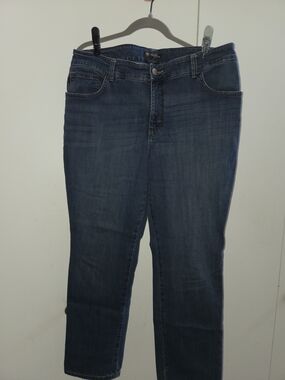 Lee Women's Dark Blue Straight-Leg Jeans